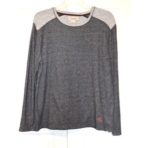 Tommy Bahama‎ Lightweight Sweater Mens XL Long Sleeve 2 Tone Gray